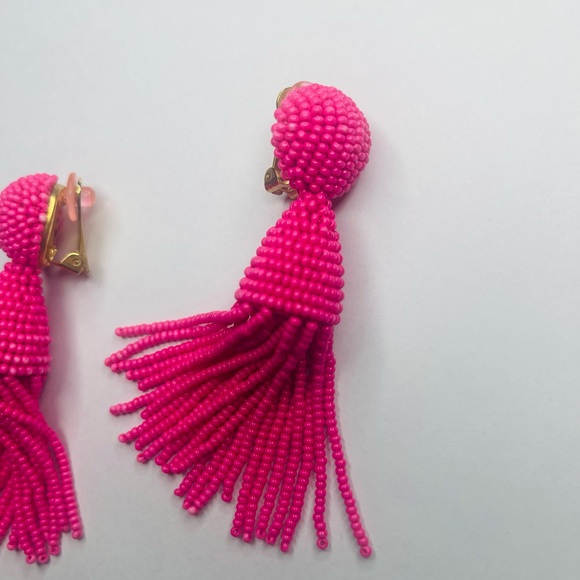 Oscar de la Renta Signature Tassel Earrings - Picture 10 of 11
